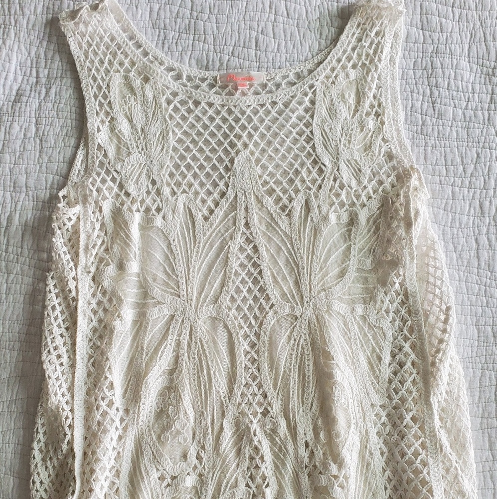 Embroidered Tank Top